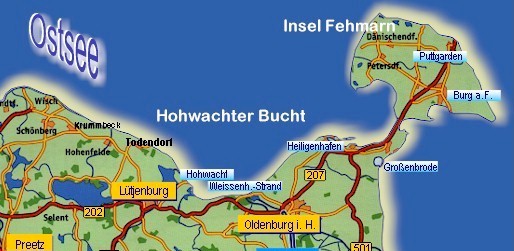 Heiligenhafen Ostsee Karte | hanzeontwerpfabriek